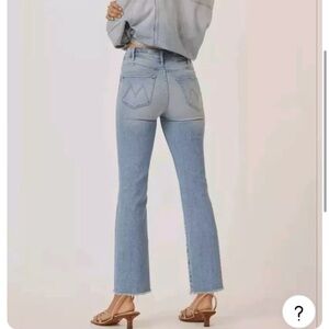 MOTHER The Hustler Ankle Fray